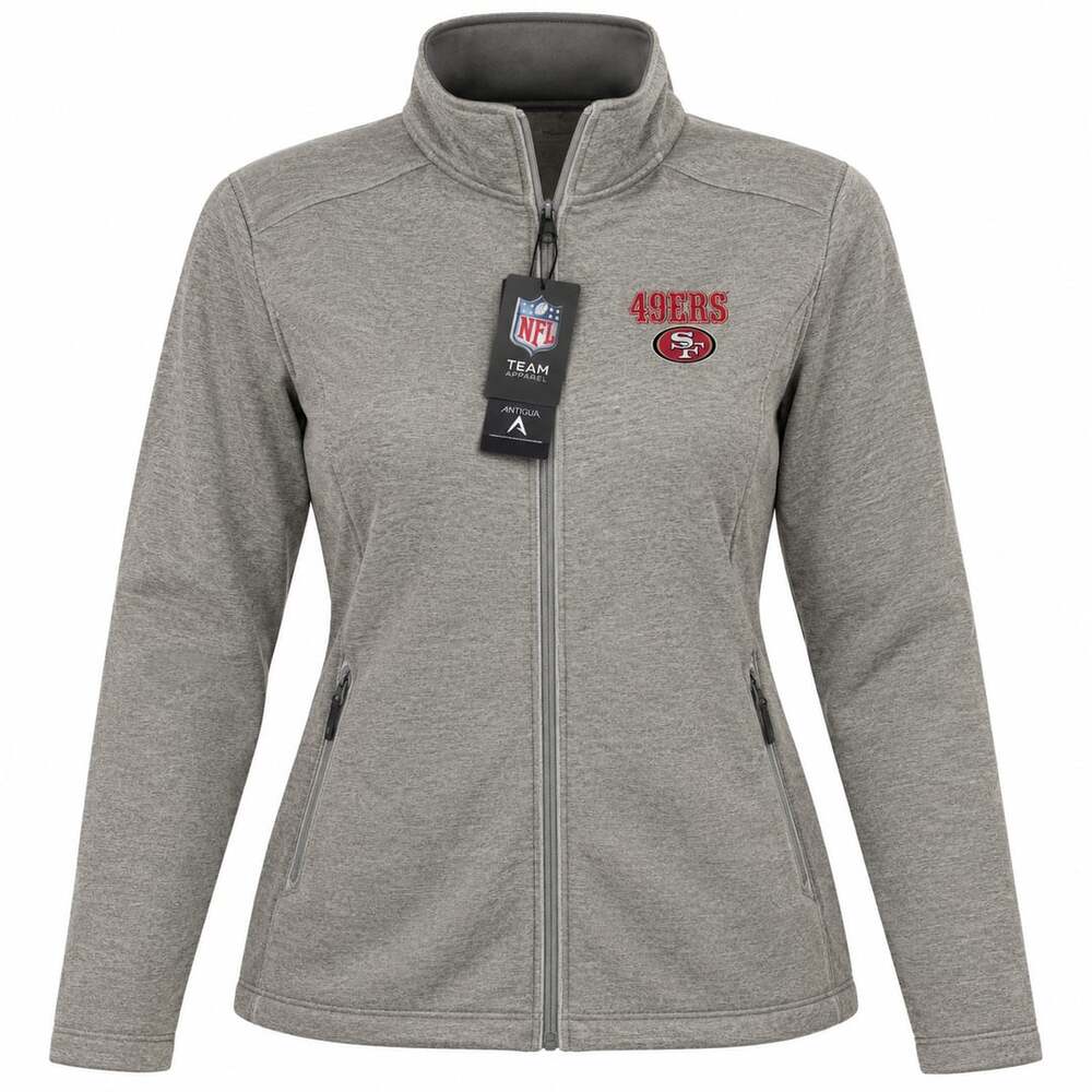 Antigua San Francisco 49ers Women’s XL Full Zip Jacket NFL Football Sporty